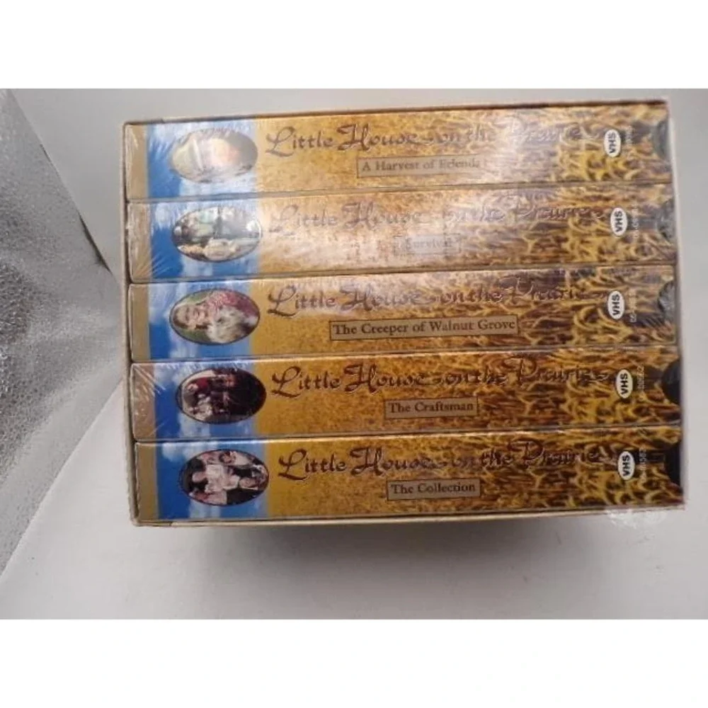 Little House on the Prairie Collection 5 VHS Michael Landon Emmy‎ Award Winning
